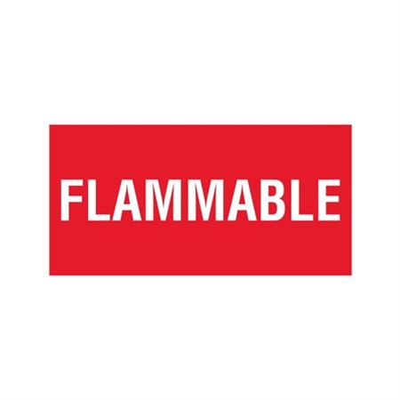 Flammable - Vinyl Marker