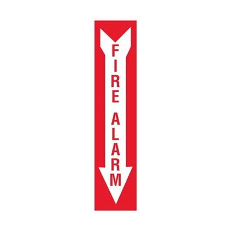 Fire Alarm Down Arrow - Vinyl Marker