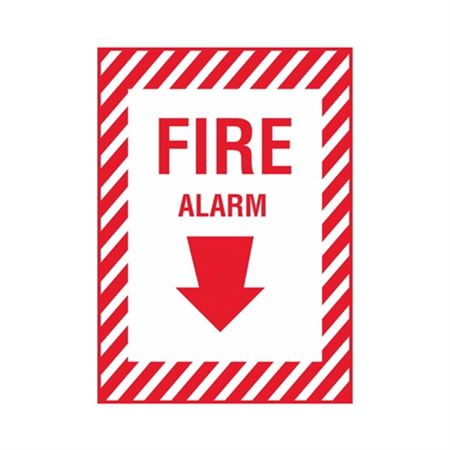 Fire Alarm - Vinyl Marker
