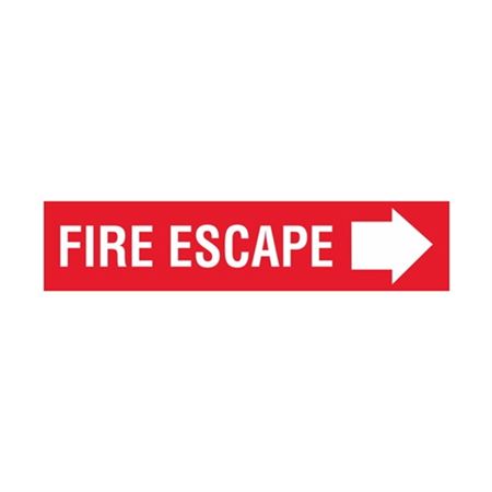 Fire Escape Right Arrow - Vinyl Marker