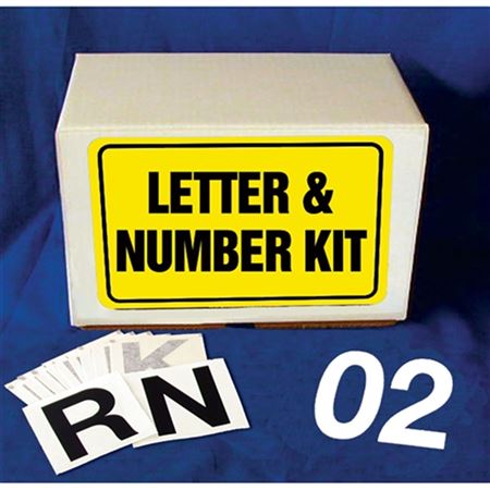 Die-Cut Number Kit