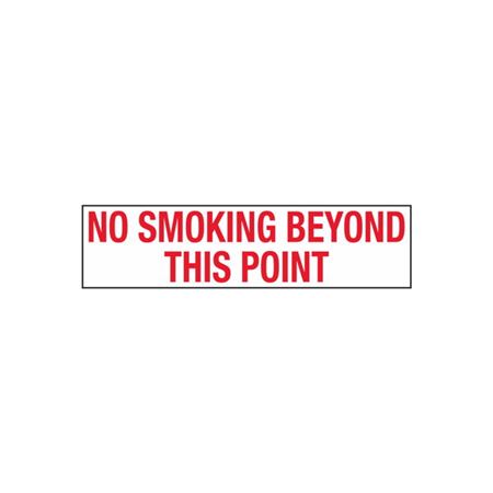 No Smoking Beyond This Point - 2 x 8