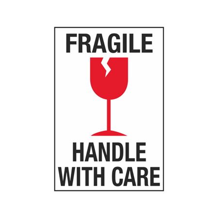 Fragile Handle With Care - 4 x 6