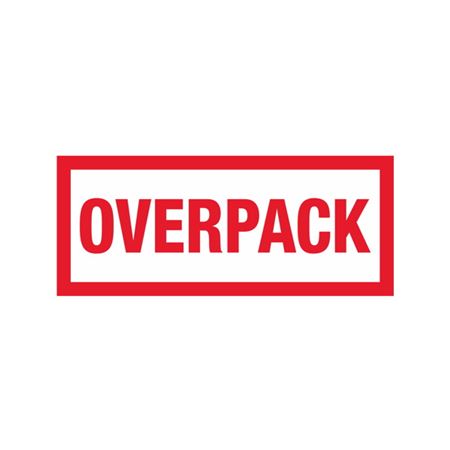 Overpack - Label