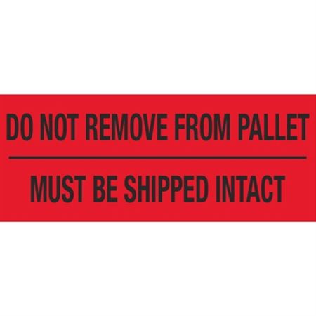 Do Not Remove From Pallet Must Be Shipped Intact - 2 x 5