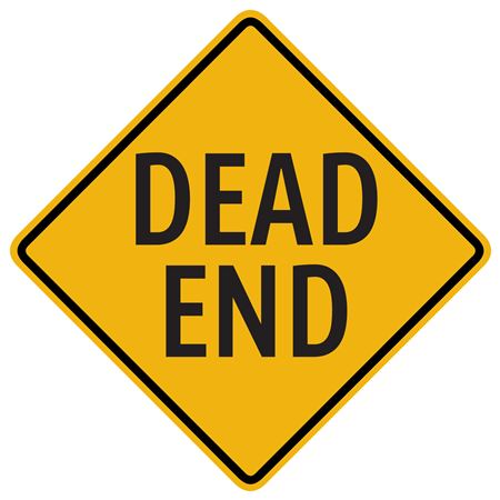 Dead End Sign 24" x 24"