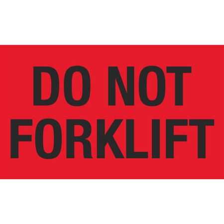Do Not Forklift - Handling Label