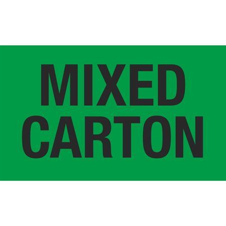 Mixed Carton - Handling Label
