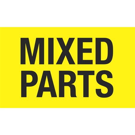 Mixed Parts - Handling Label