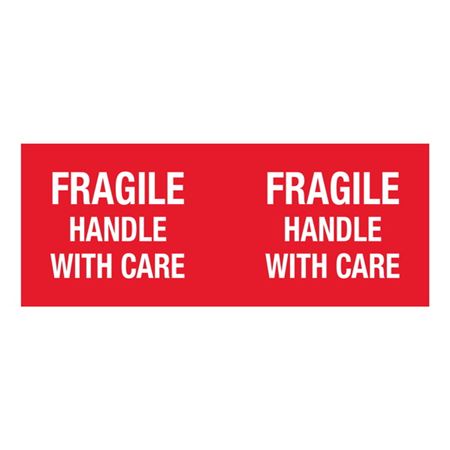 Fragile Handle With Care - 4 x 10
