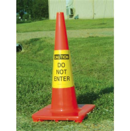 Cone Sleeves - Caution/Do Not Enter