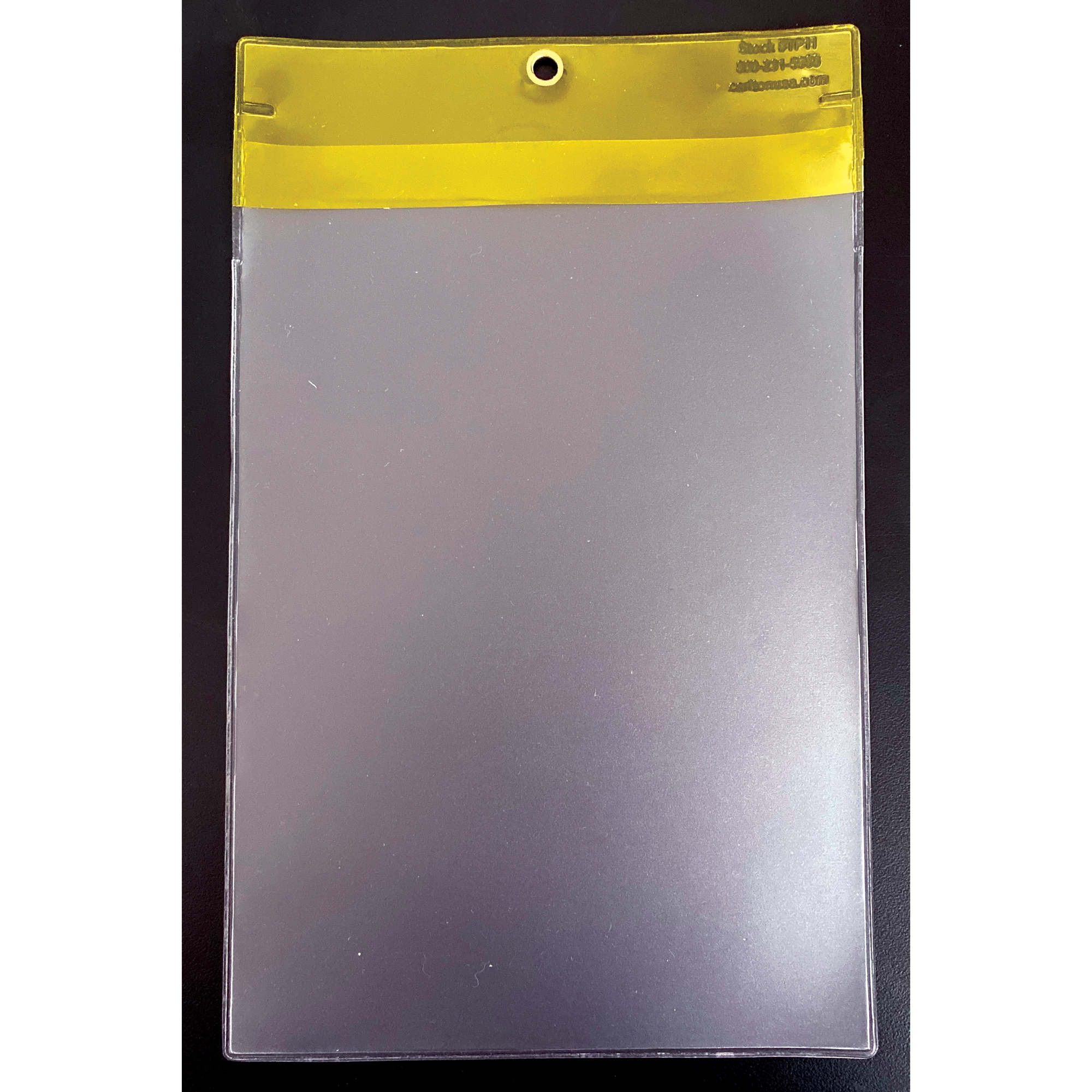 Vinyl Tag Protectors Fits tags up to 3" x 5 1/2" Carlton Industries