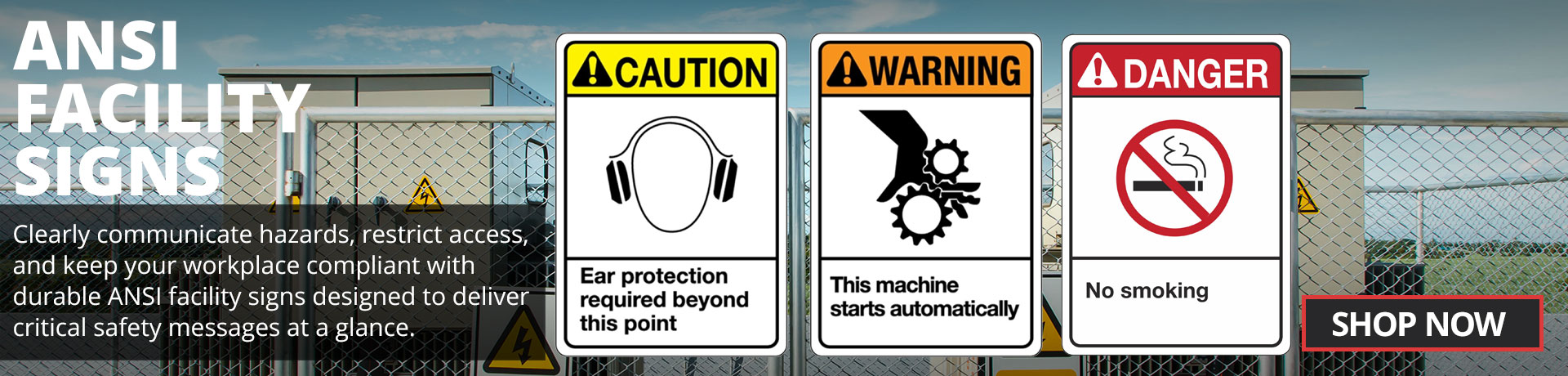 ANSI Facility Signs