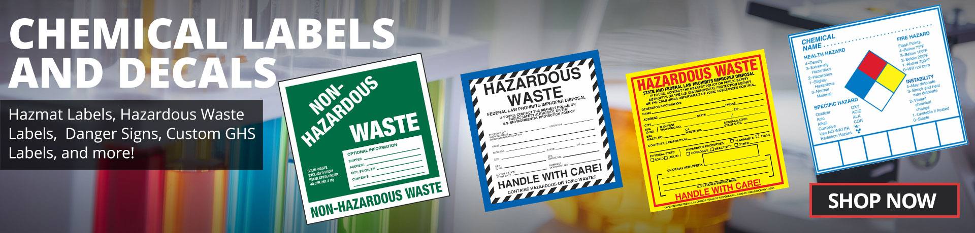 Chemical Labels and Decals