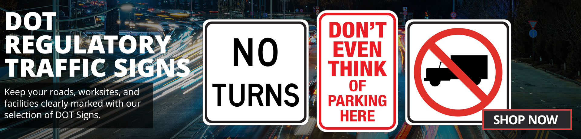 DOT - Regulatory Traffic Signs