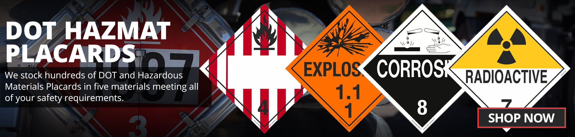 Dot Hazmat Placards