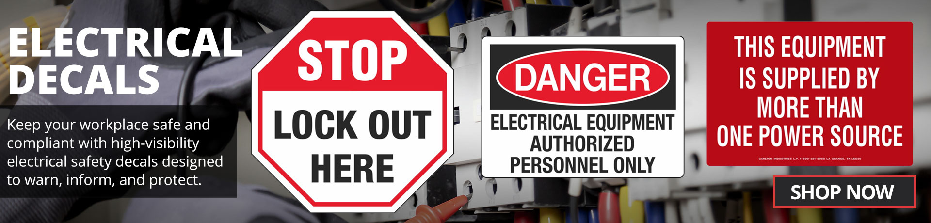 Electrical Decals
