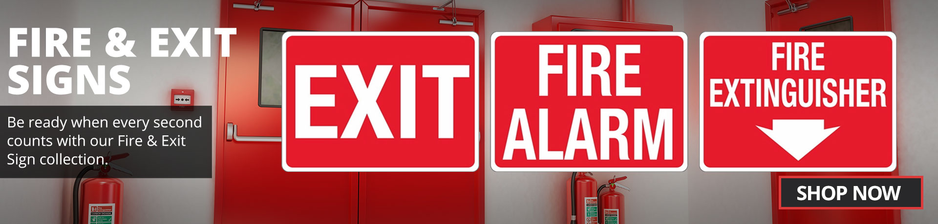 Fire & Exit Signs