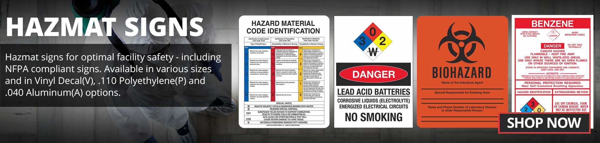 Hazmat Signs