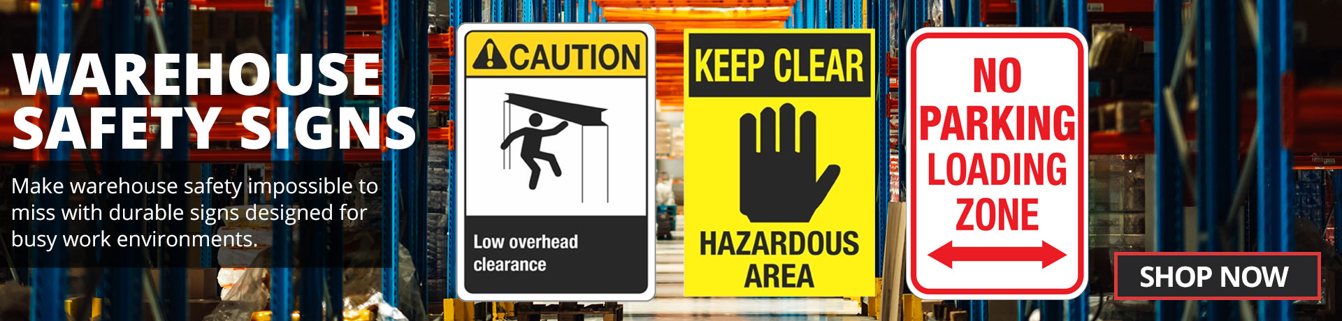 Warehouse Safety Signs
