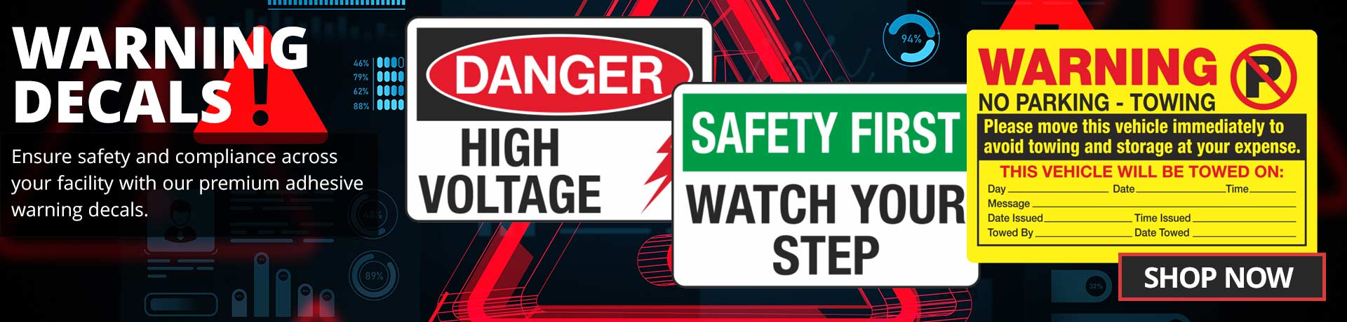 Warning Decals