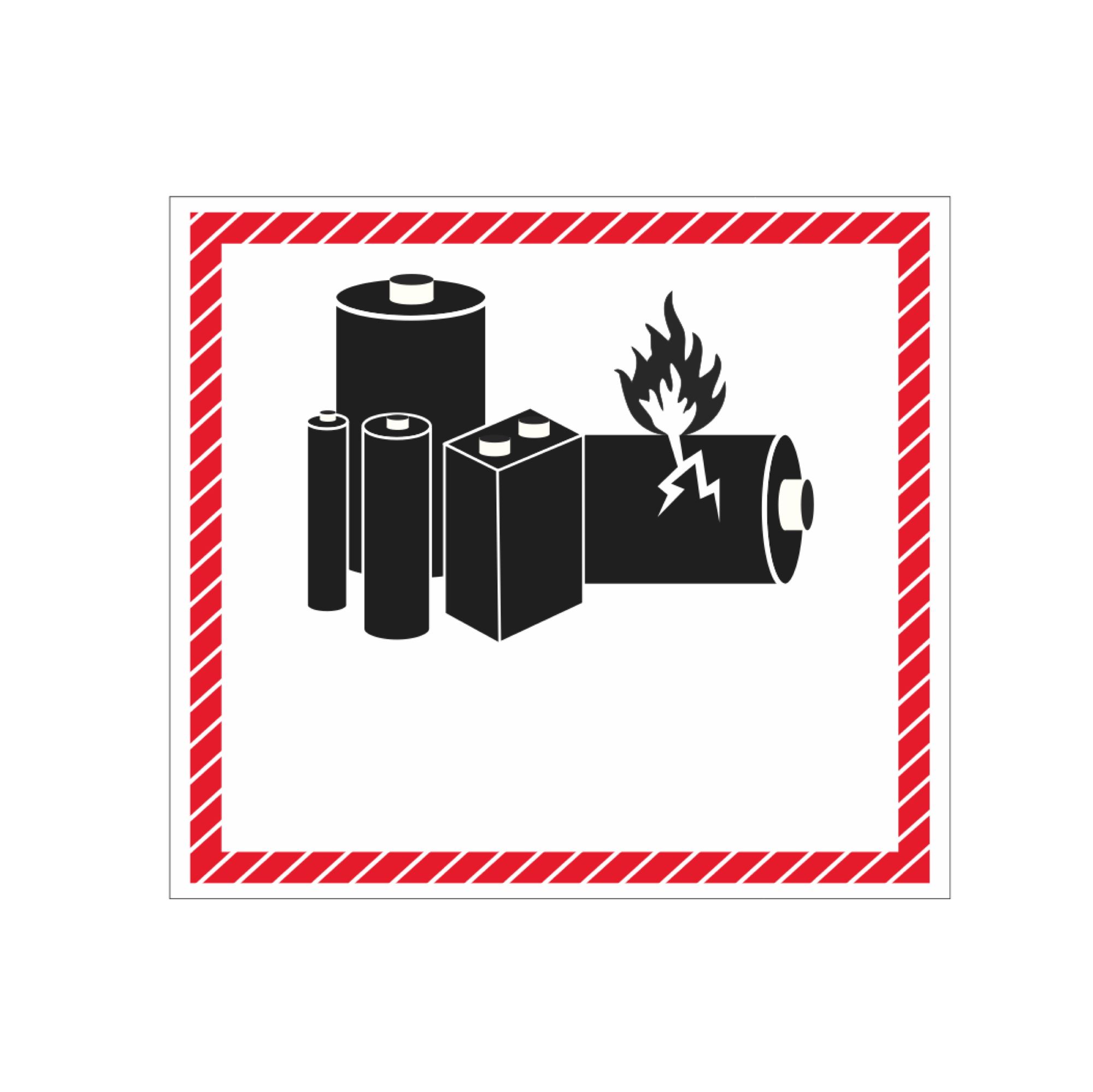 Lithium Battery Shipping Labels UN Lithium Battery Marking Label 41/