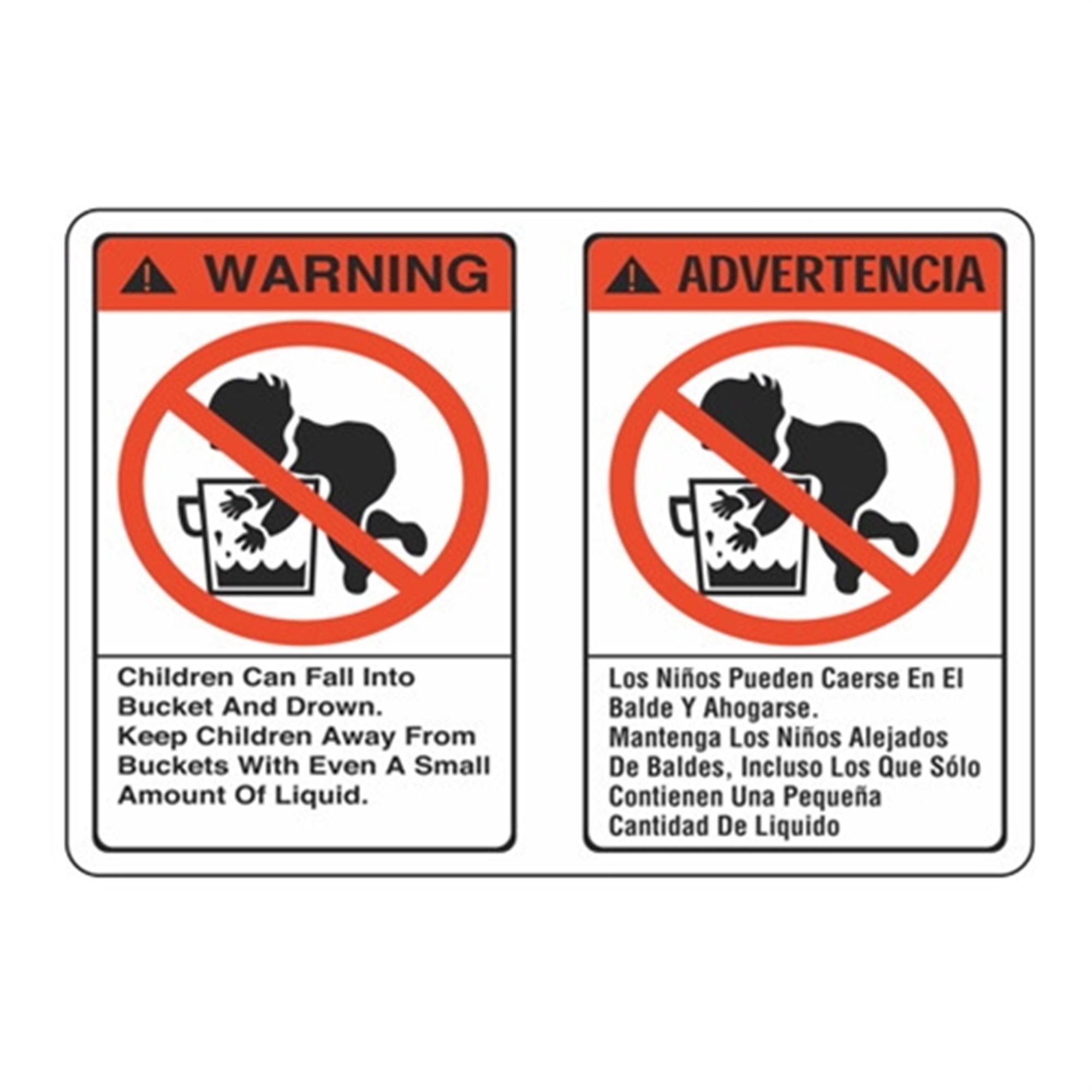 "Baby In A Bucket" Labels Carlton Industries