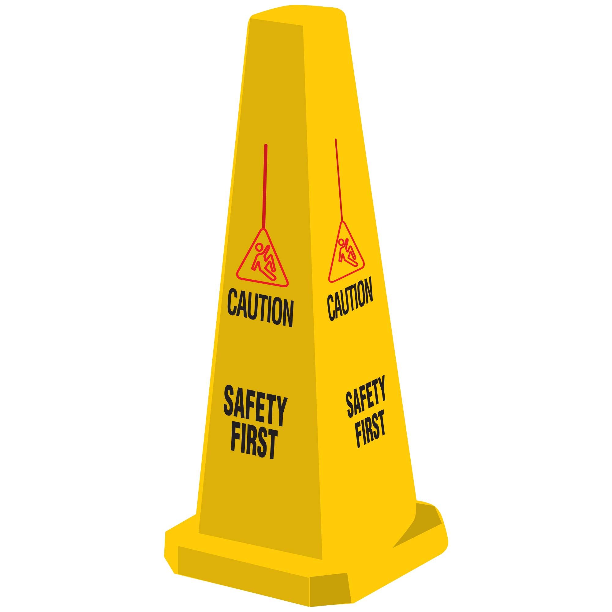 Safety Cones Caution Safety First Carlton Industries