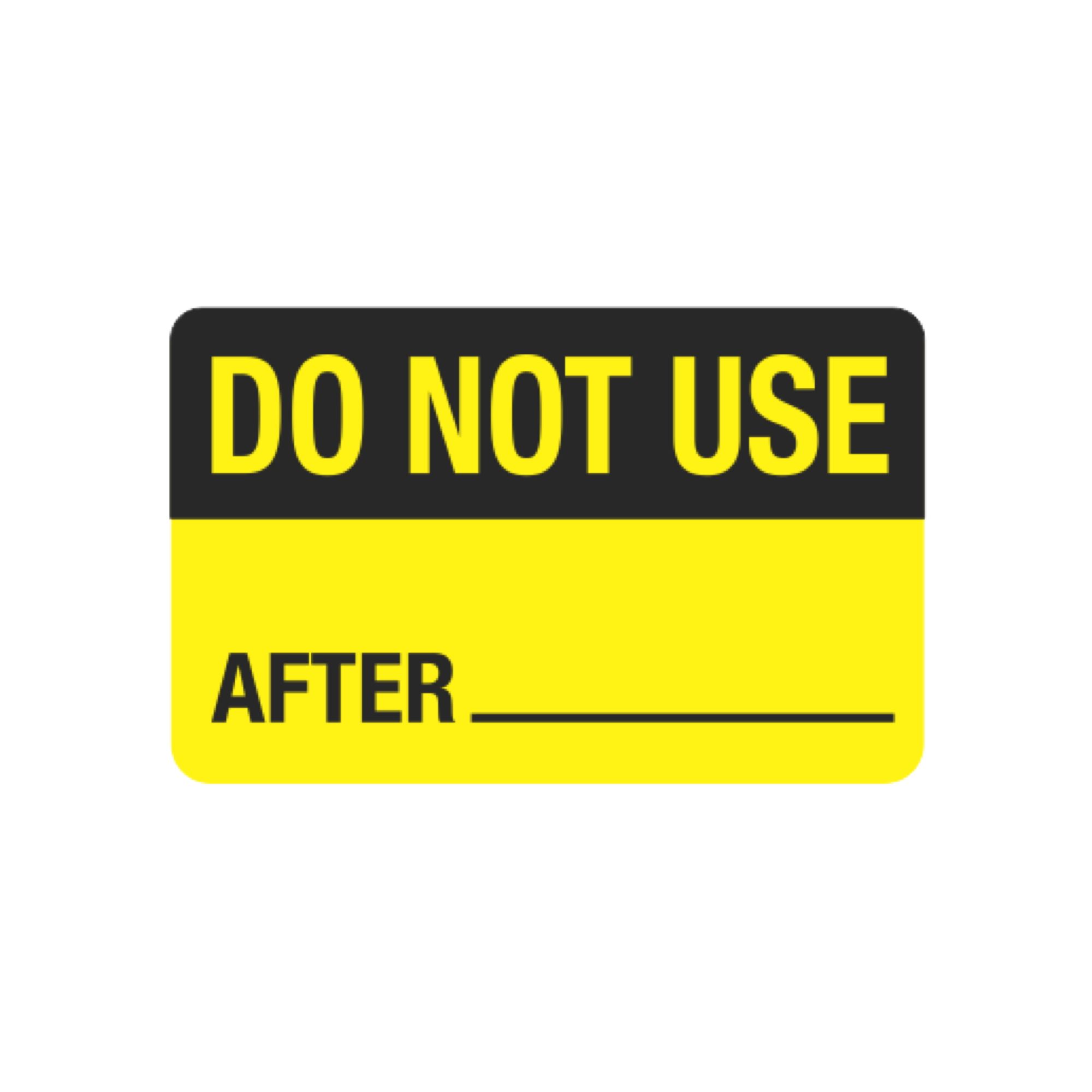Calibration Labels - Do Not Use After | Carlton Industries