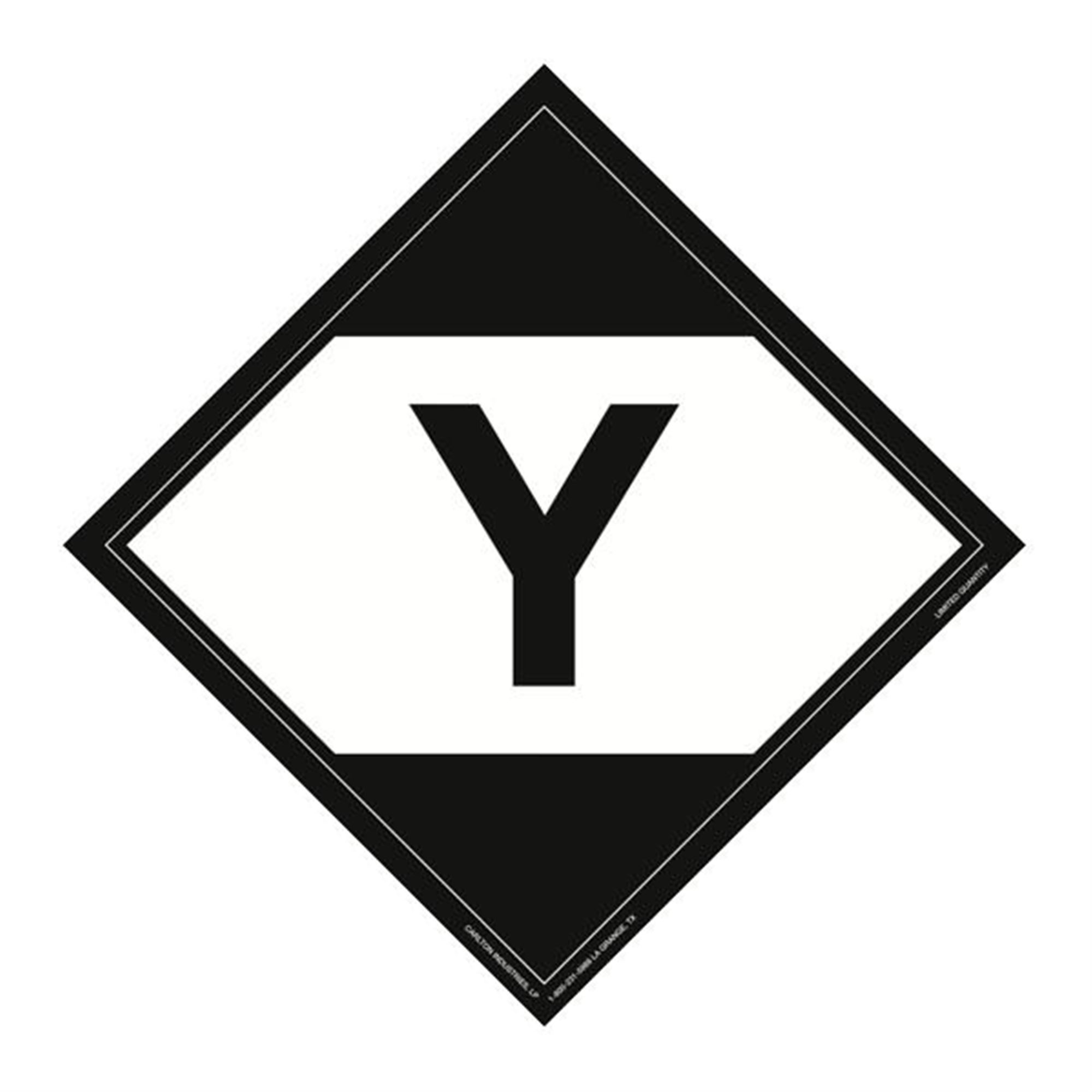 Limited Quantity Markings Placard Y Carlton Industries