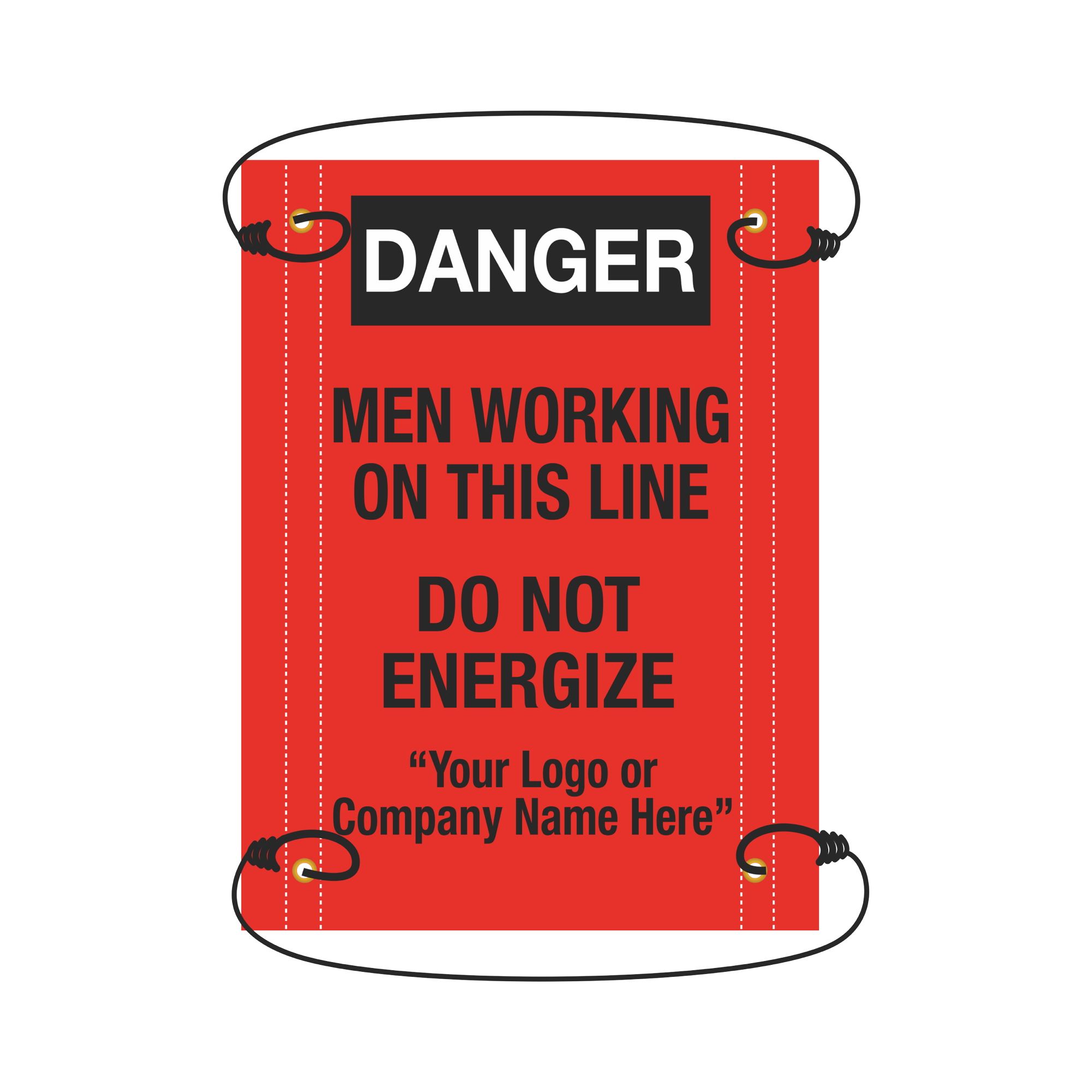 Custom Utility Pole Sign Custom Printed 10 1/2 x 14