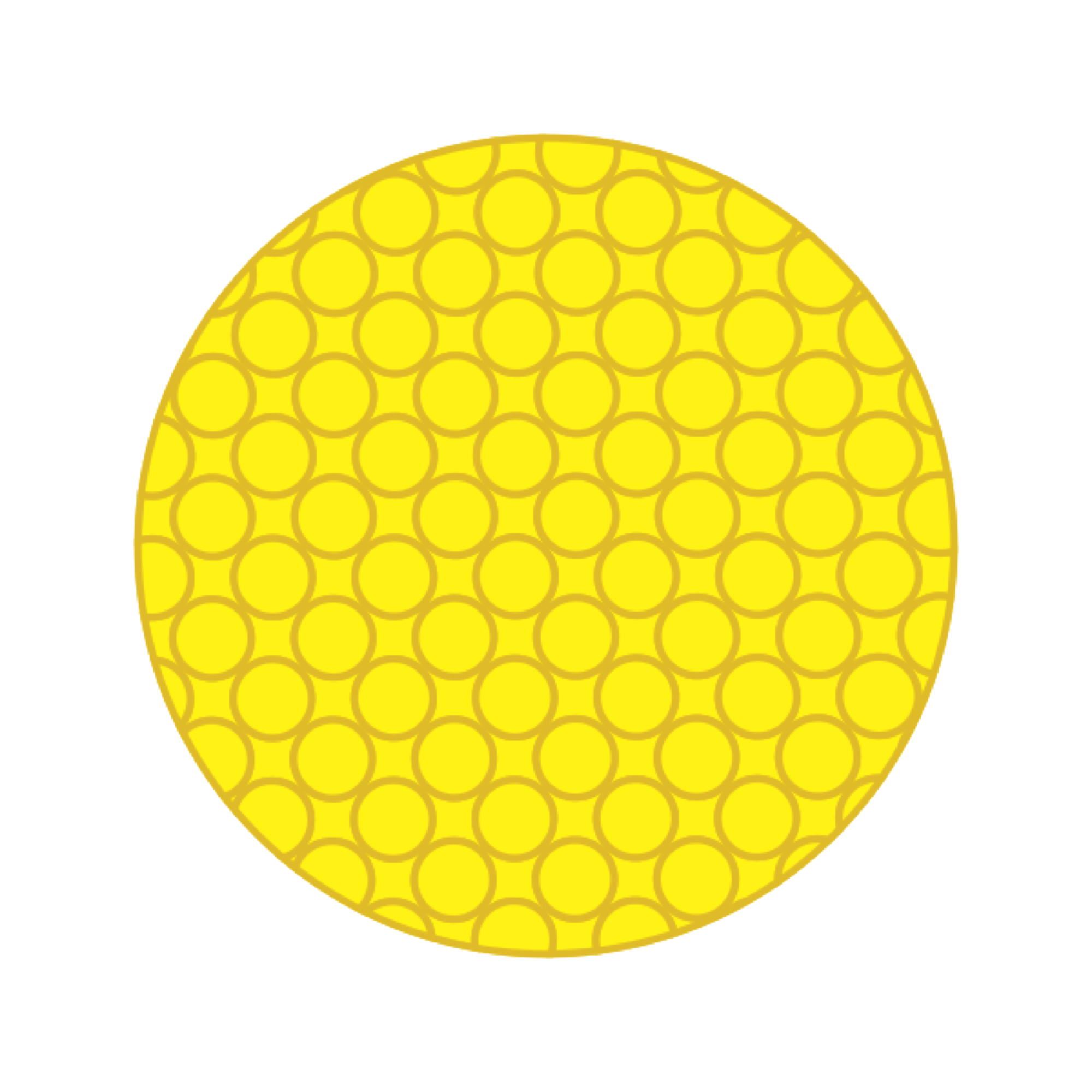 Reflective Dots 3" 10 pk Carlton Industries