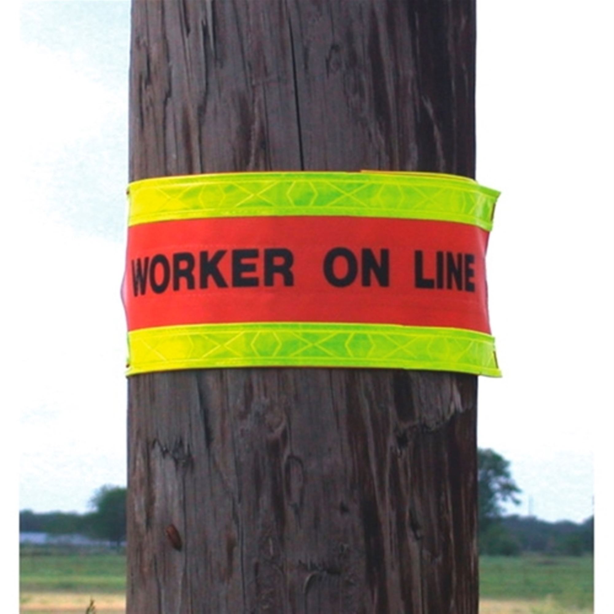 Pole Wrap Sign with Envelope Carlton Industries