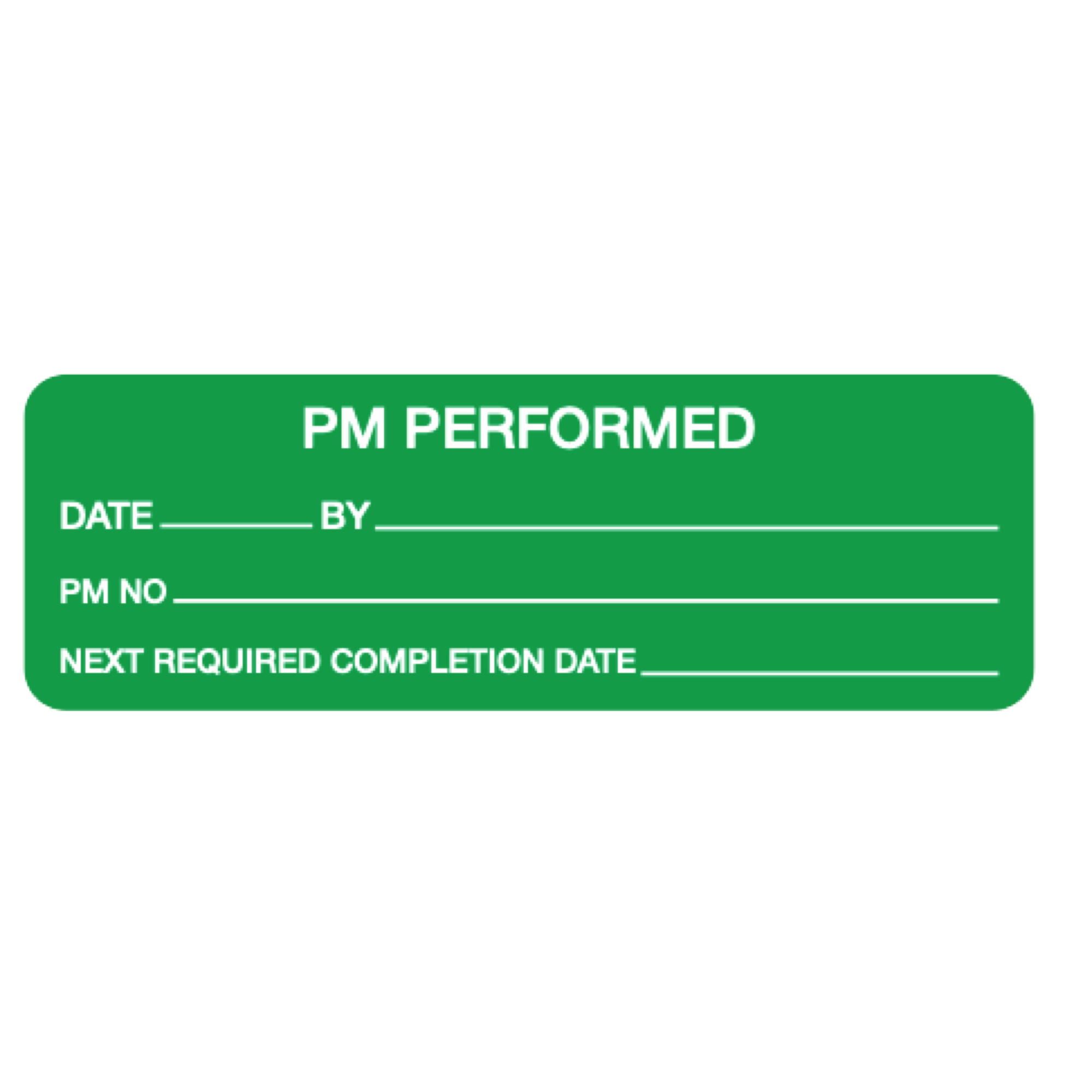 SelfLaminating Vinyl Decals 1" x 3" Carlton Industries