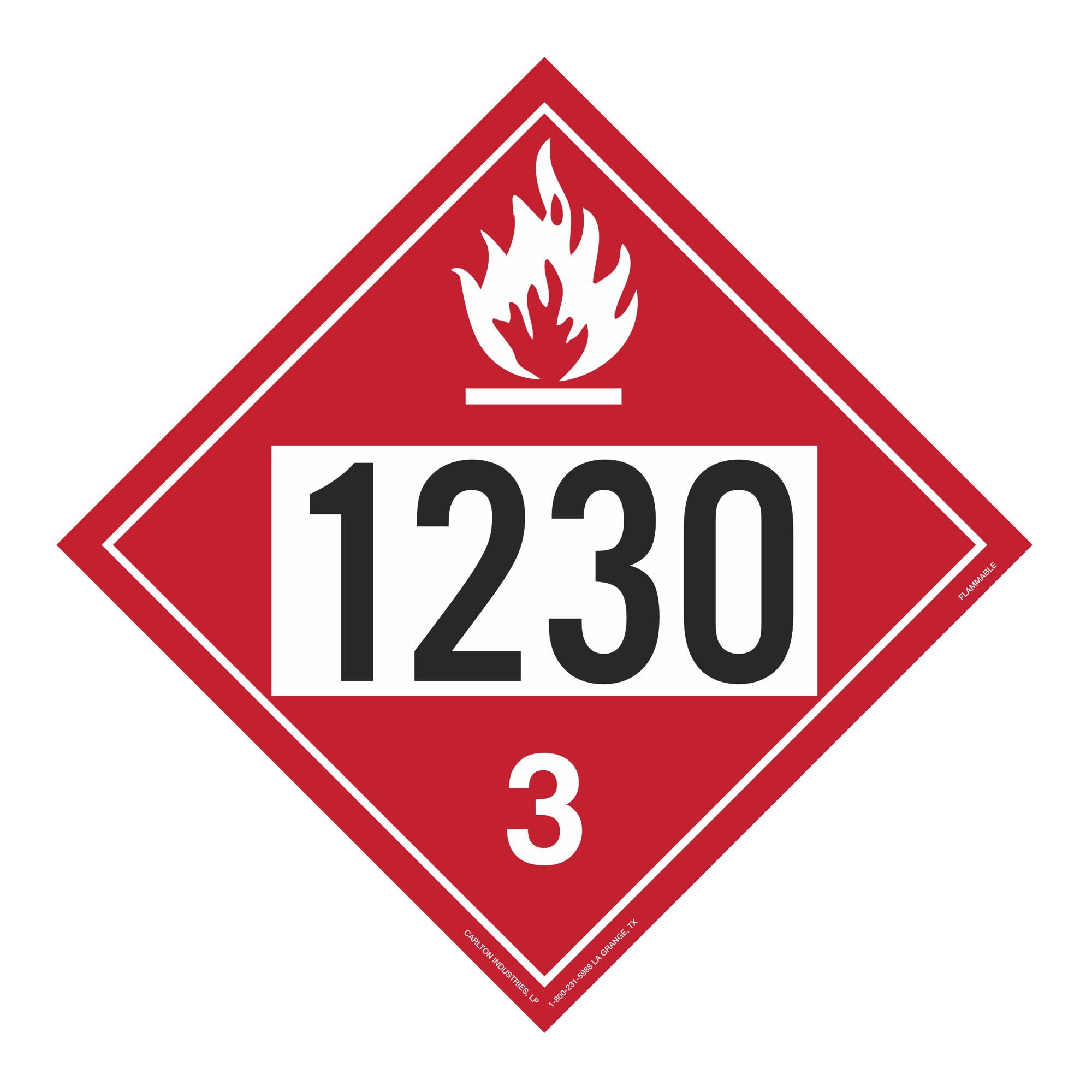 un-1230-flammable-liquid-stock-numbered-placard