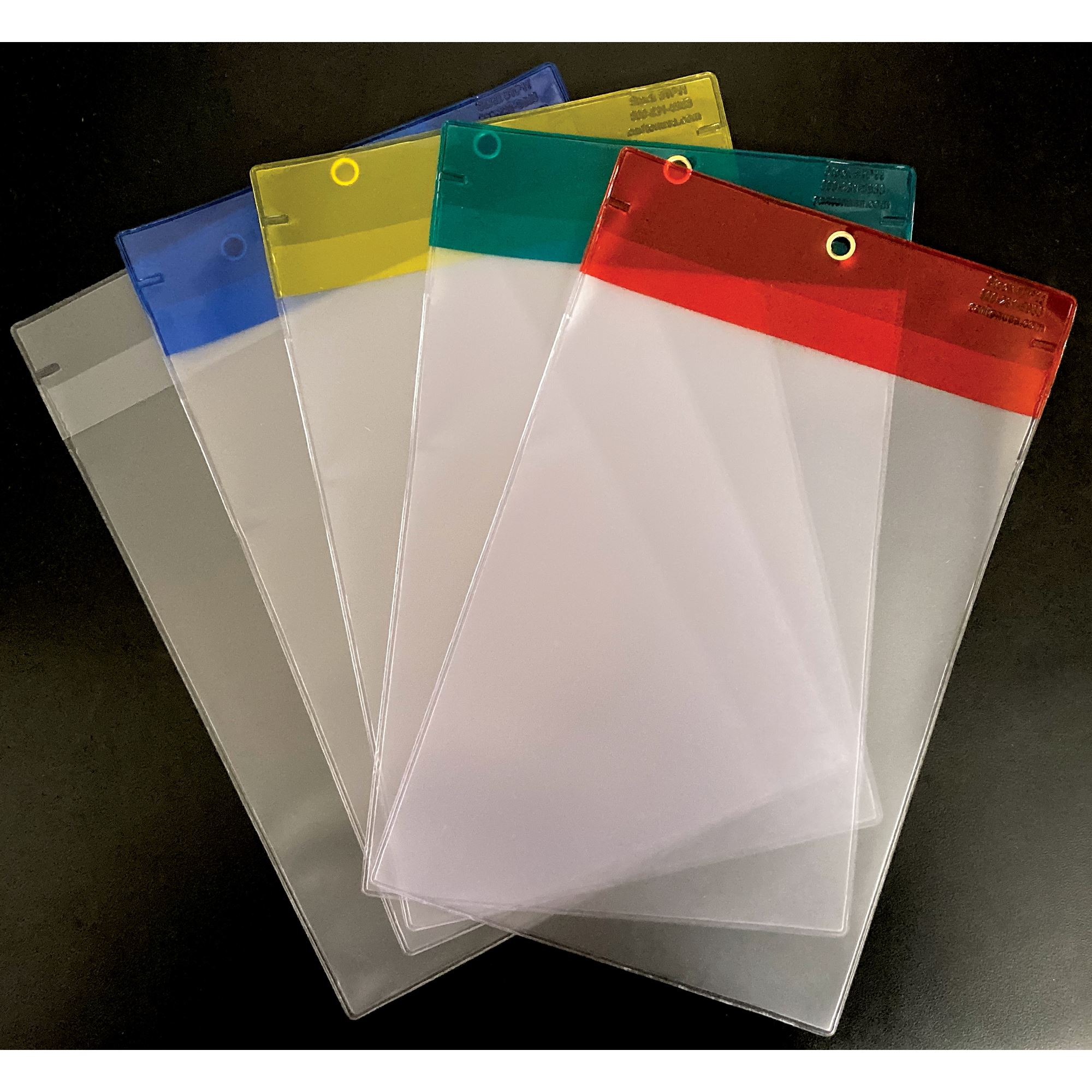 Vinyl Tag Protector Fits Tags Up To 4 x 7 1/2 Carlton Industries