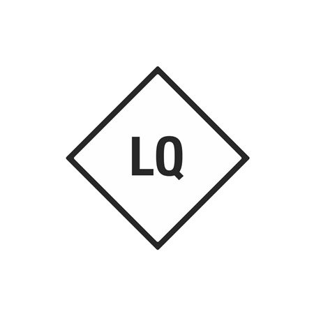 Limited Quantity Labels - LQ - 4 x 4