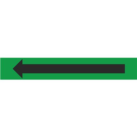 Single Arrow Pipe Marker - 1 1/8" x 7" - Green