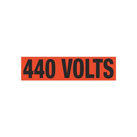 440 Volts Single Electrical Marker - EM1