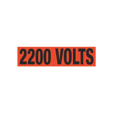 2200 Volts Single Electrical Marker - EM1