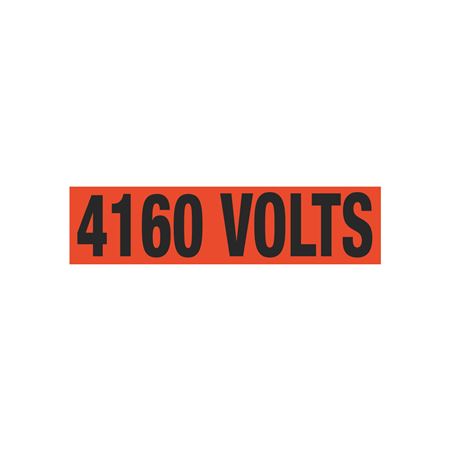 4160 Volts Single Electrical Marker - EM1