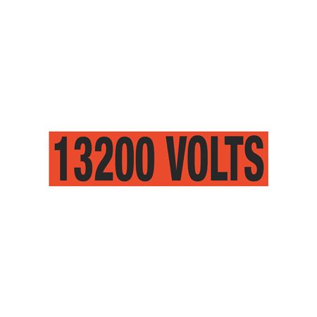 13200 Volts Single Electrical Marker - EM1