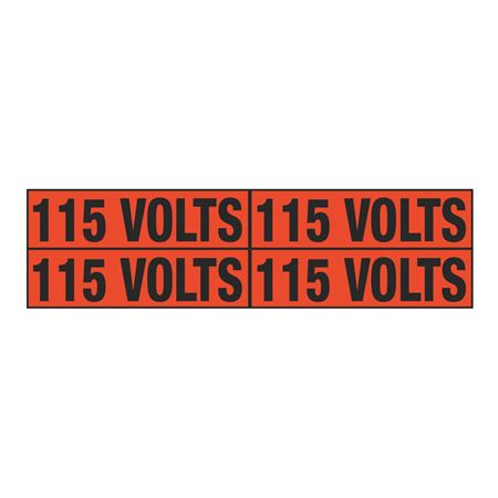 115 Volts - Quad Electrical Marker