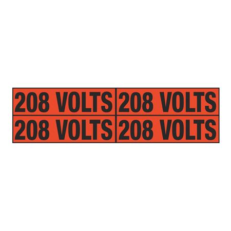 208 Volts Quad Electrical Marker - EM2