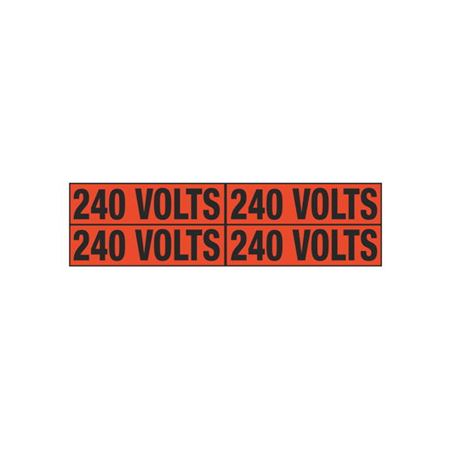 240 Volts Quad Electrical Marker - EM2