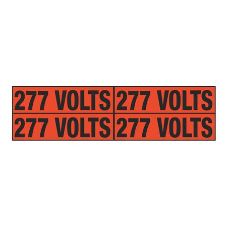 277 Volts - Quad Electrical Marker