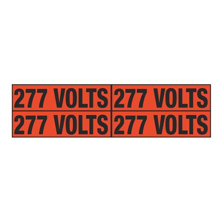 277 Volts Quad Electrical Marker - EM2