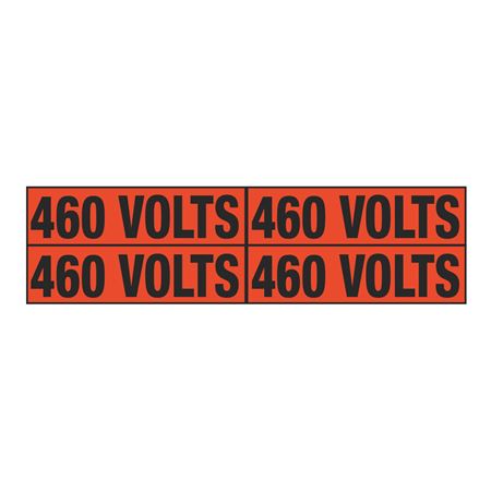 460 Volts Quad Electrical Marker - EM2