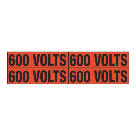 600 Volts Quad Electrical Marker - EM2