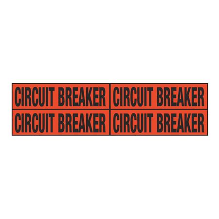Circuit Breaker - Quad Electrical Marker